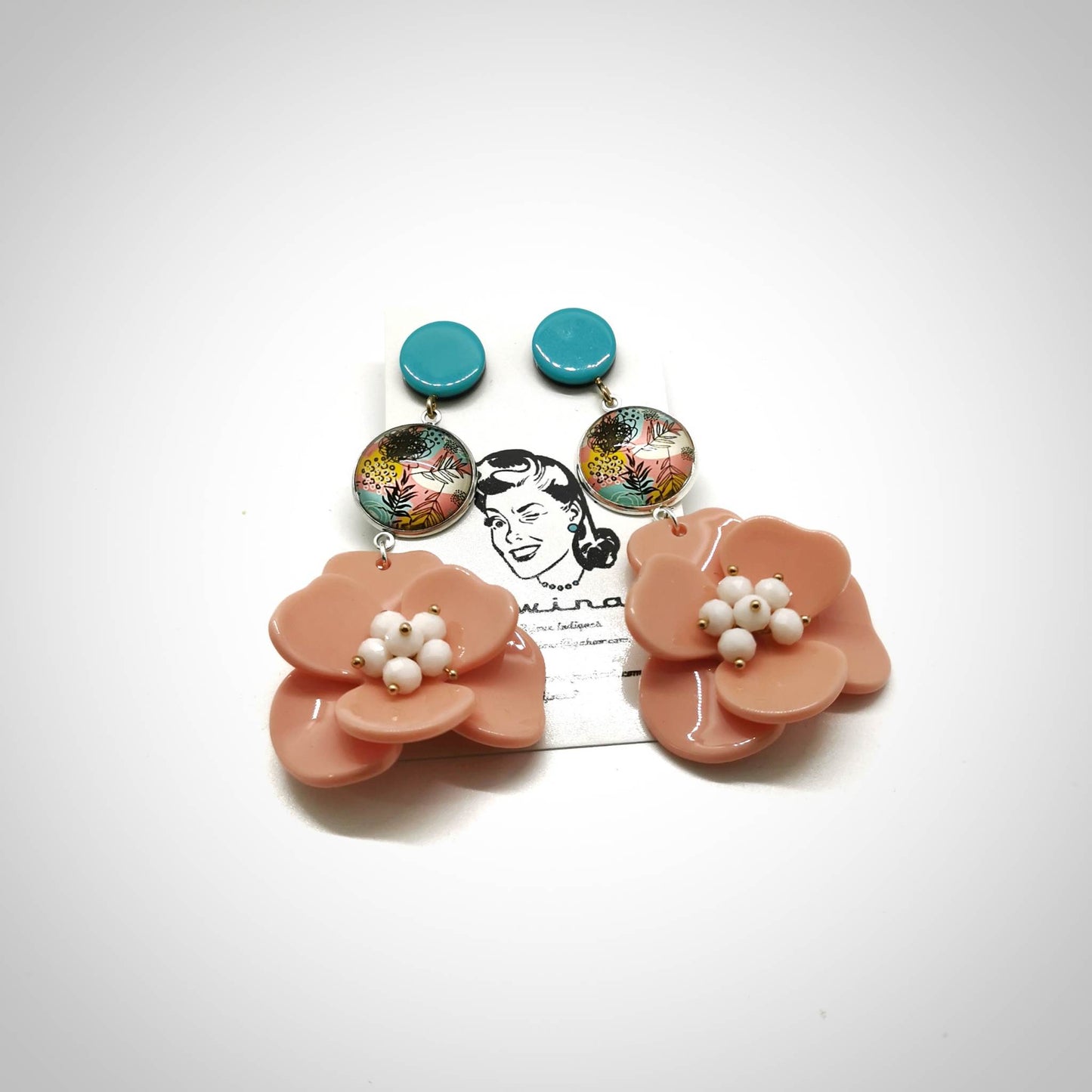 ZWINA earrings Made in Montreal!!!