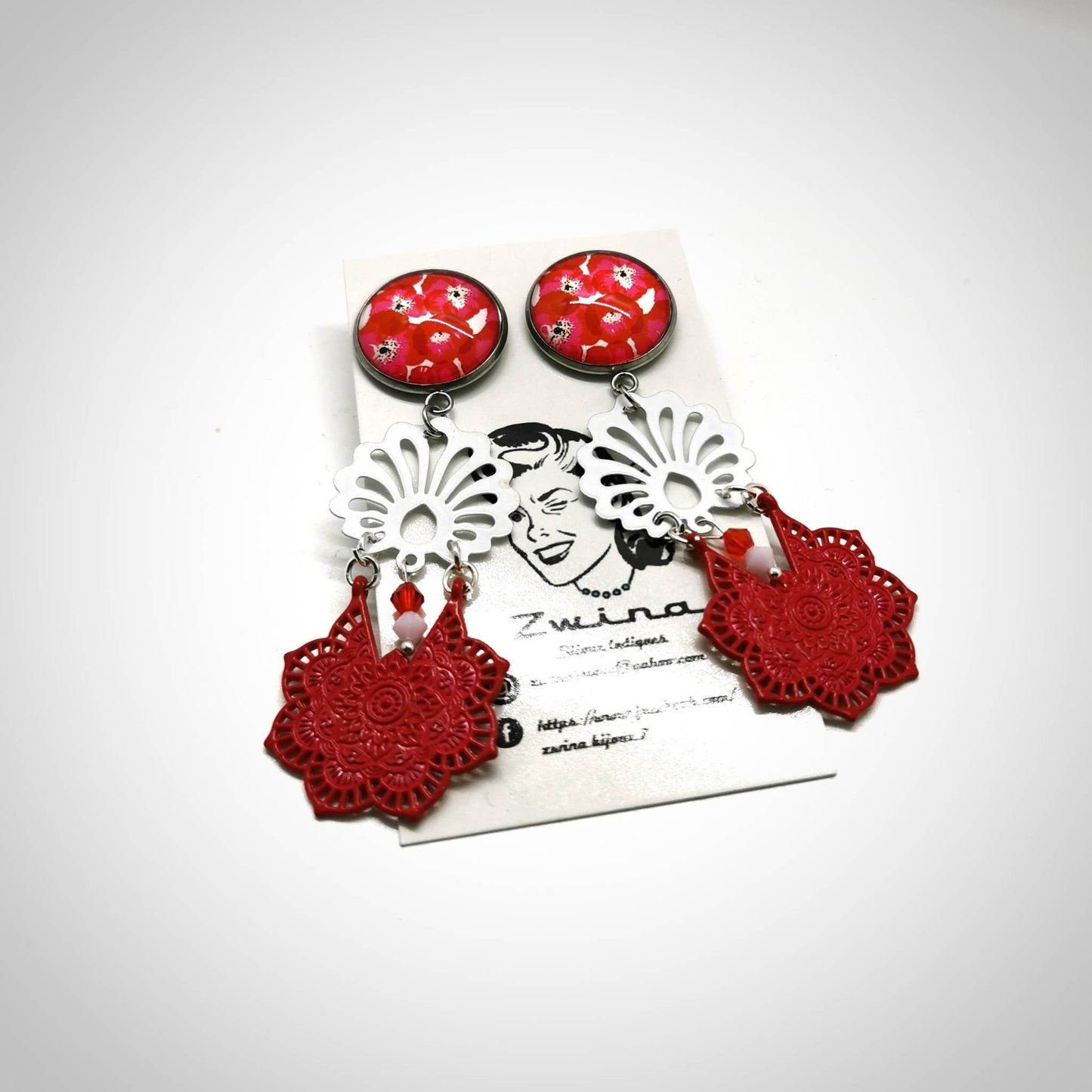 ZWINA earrings Made in Montreal!!!