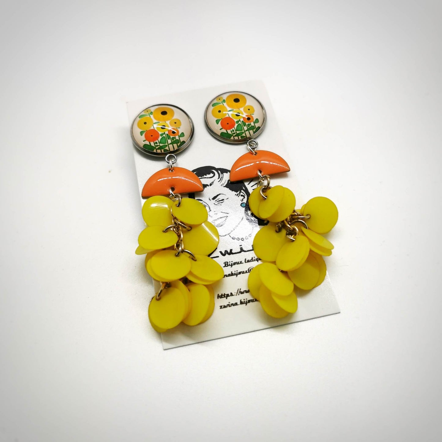 ZWINA earrings Made in Montreal!!!