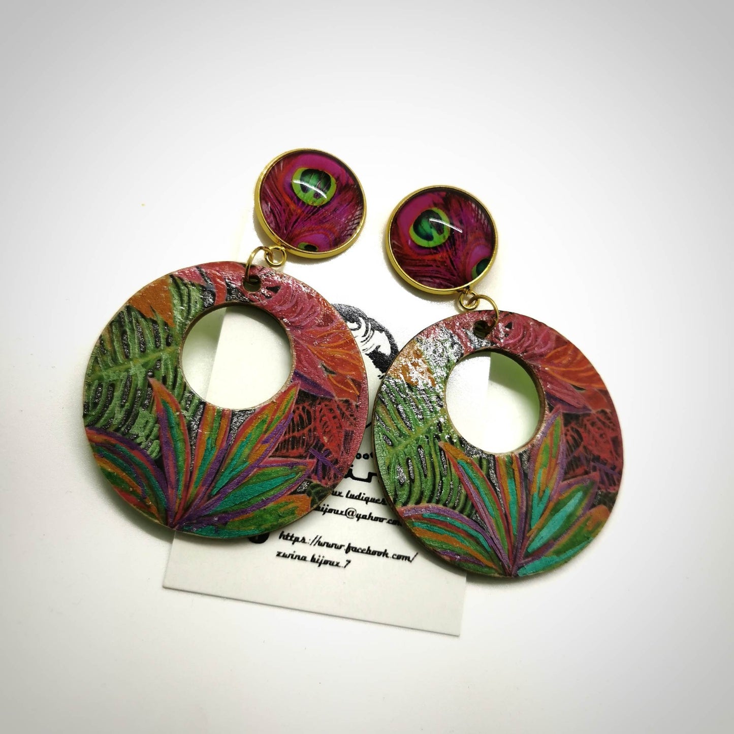 ZWINA earrings Made in Montreal!!!