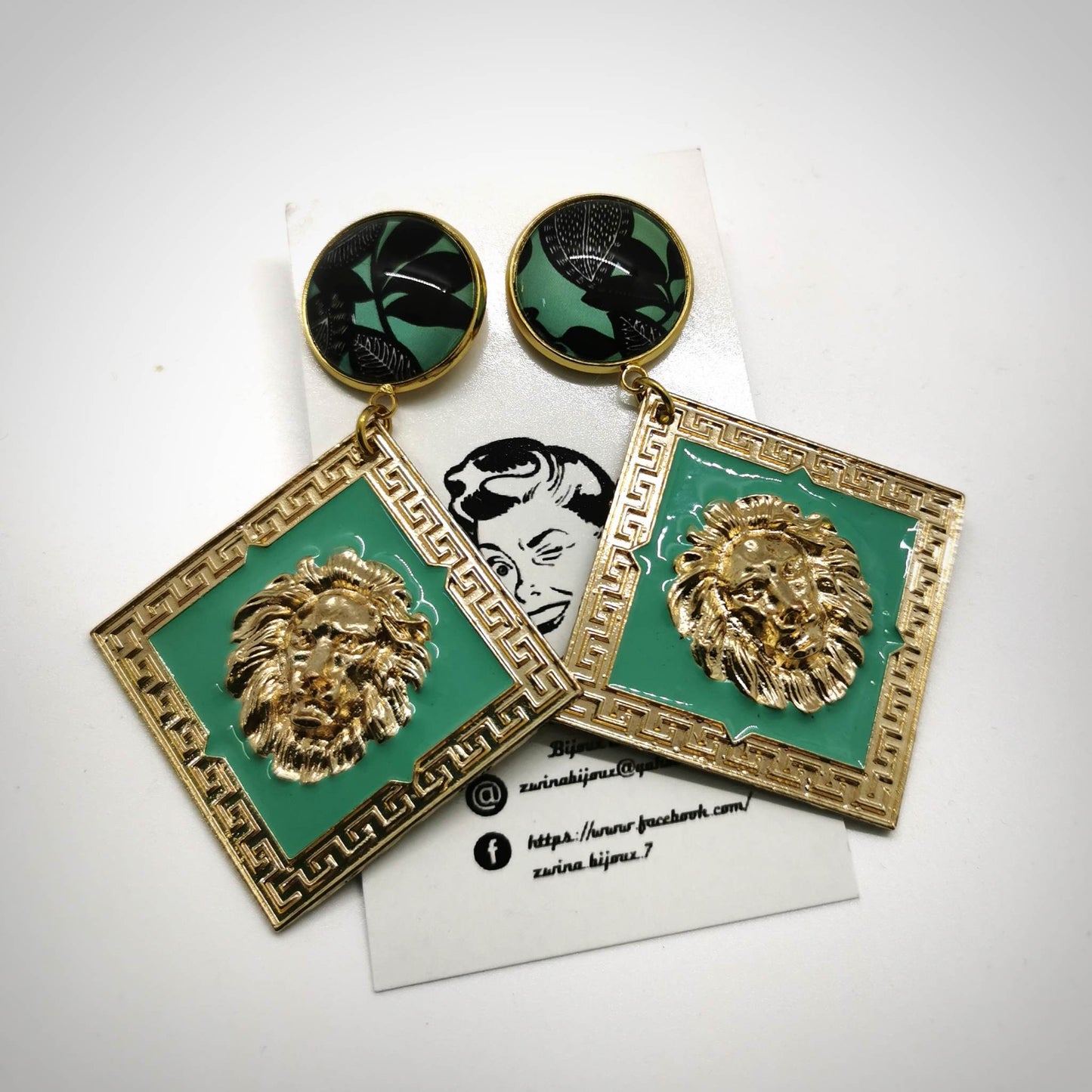 ZWINA earrings Made in Montreal!!!