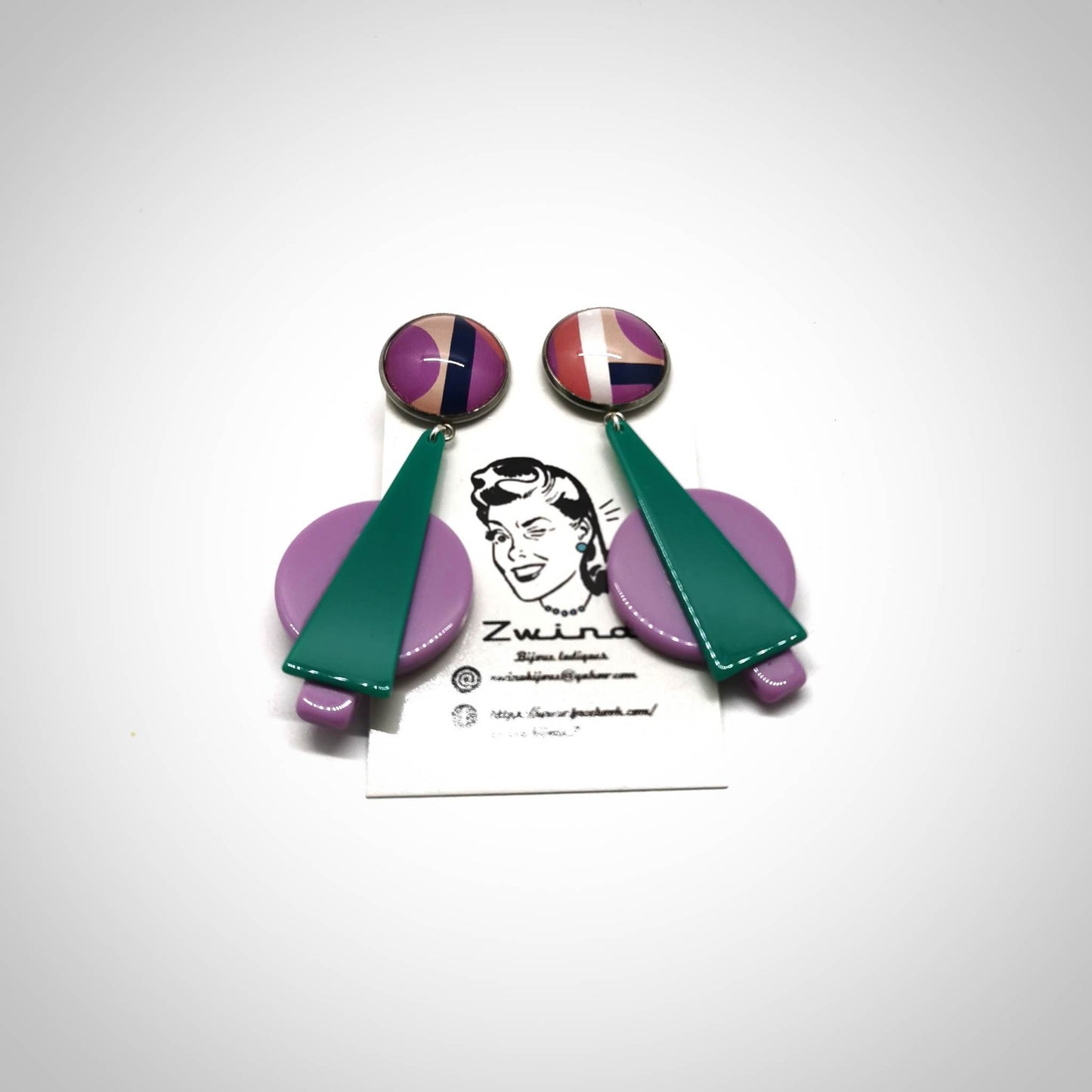 ZWINA earrings Made in Montreal!!!