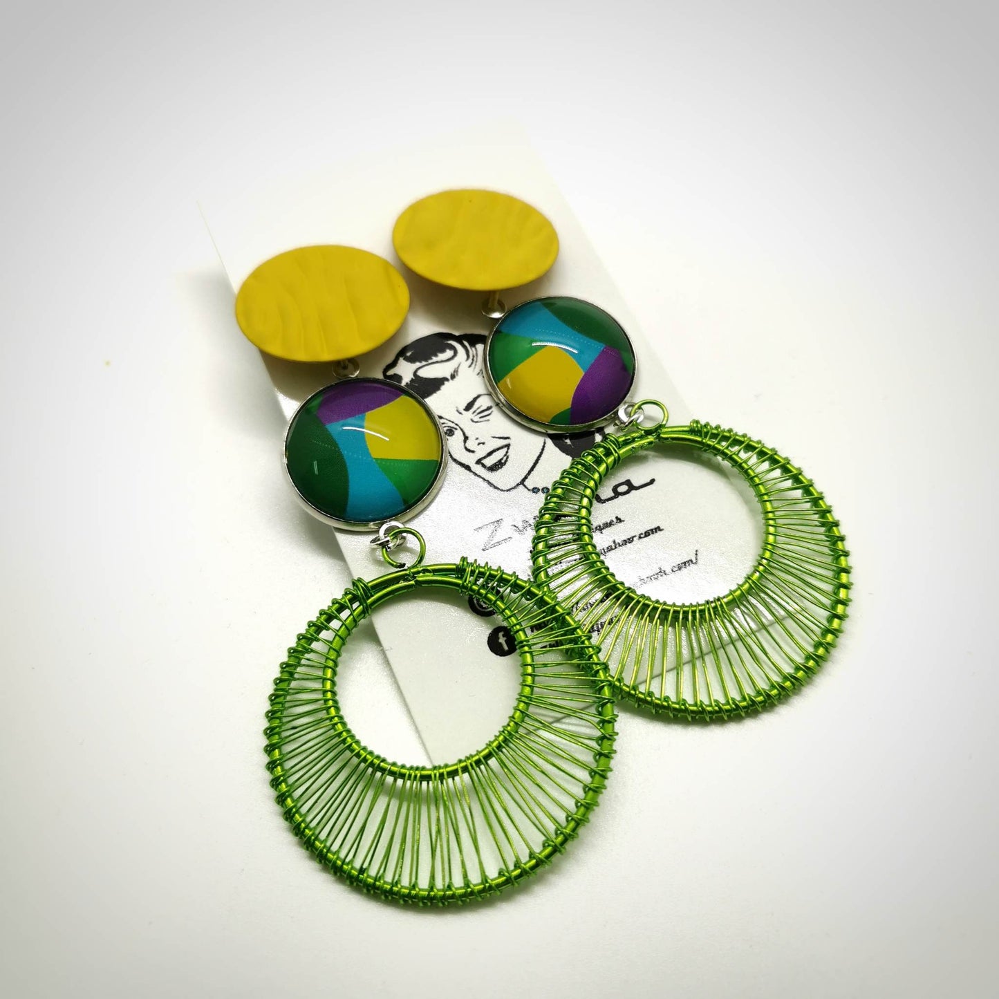 ZWINA earrings Made in Montreal!!!