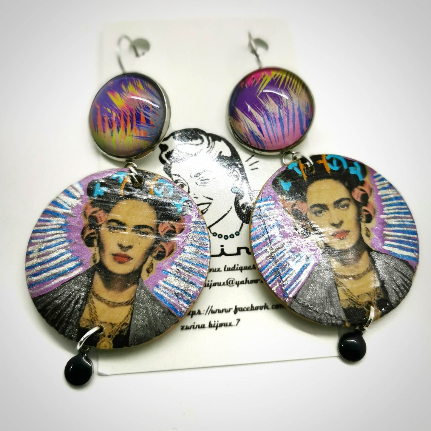 ZWINA earrings Made in Montreal!!!