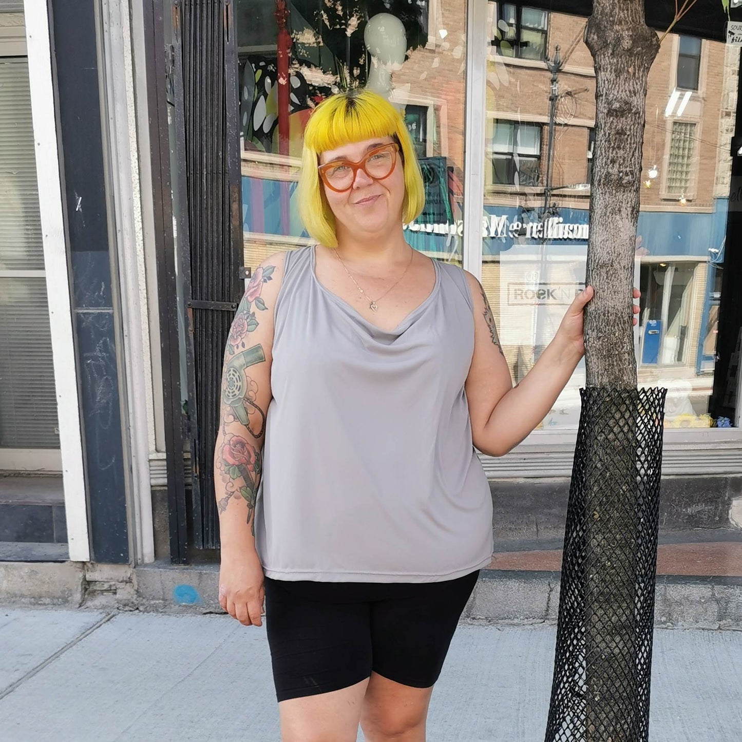 Camisole Col baveux Rock'N Ronde Fabriquée au Québec