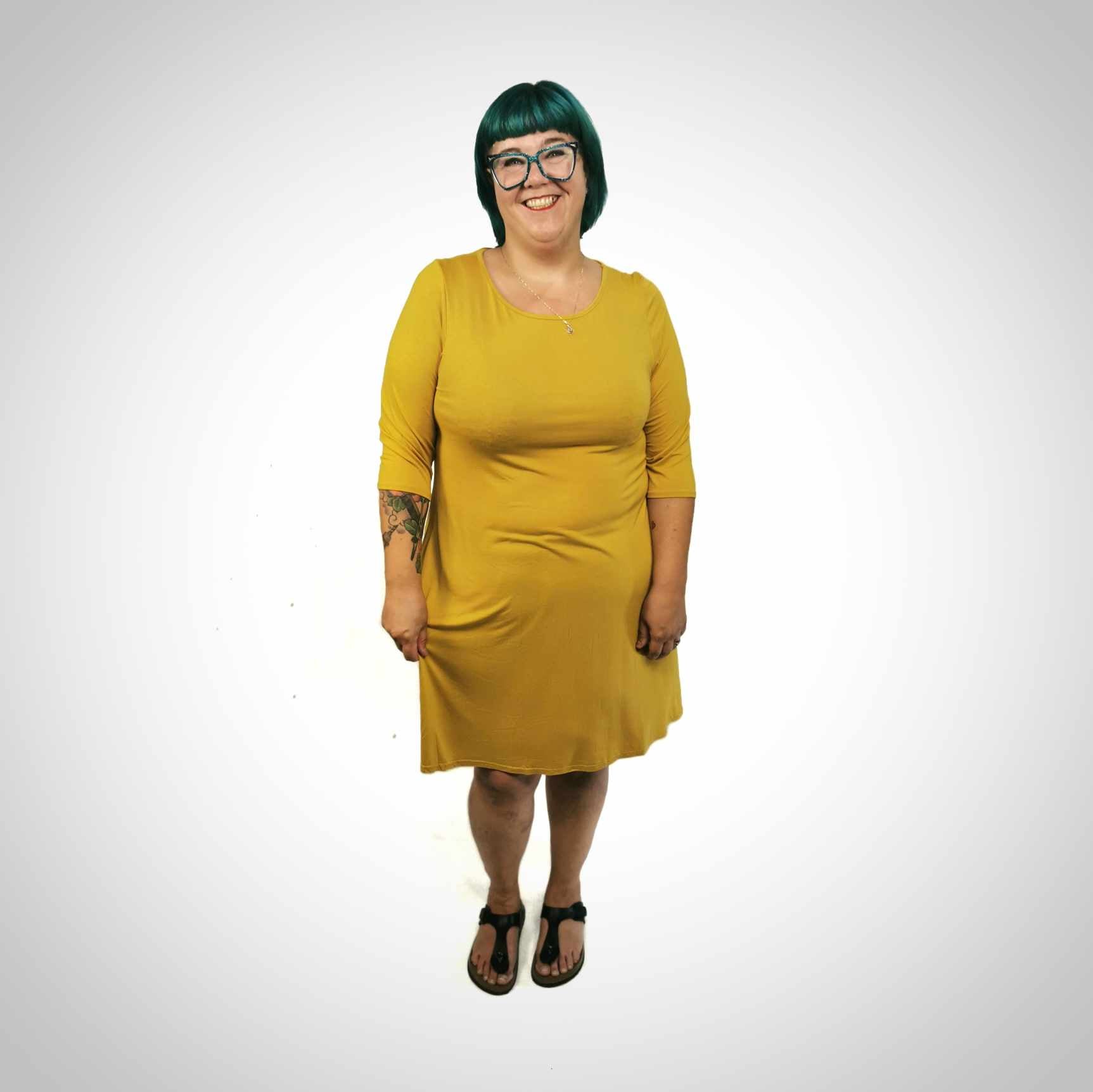 Robe Tunique 100% Laine Grise Taille M/38 Occasion Très Bon état - Marque Kelewey