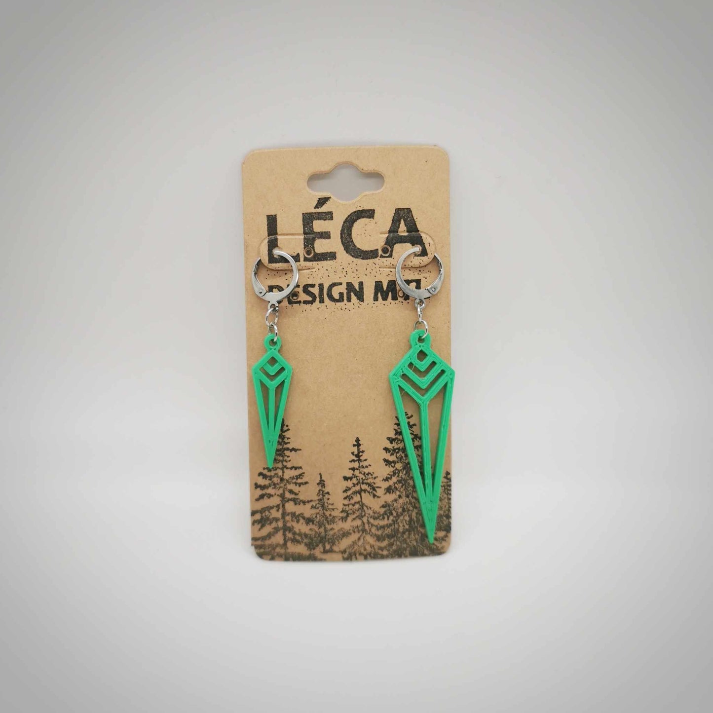 Boucles d'oreilles LÉCA Fait à Montréal!!