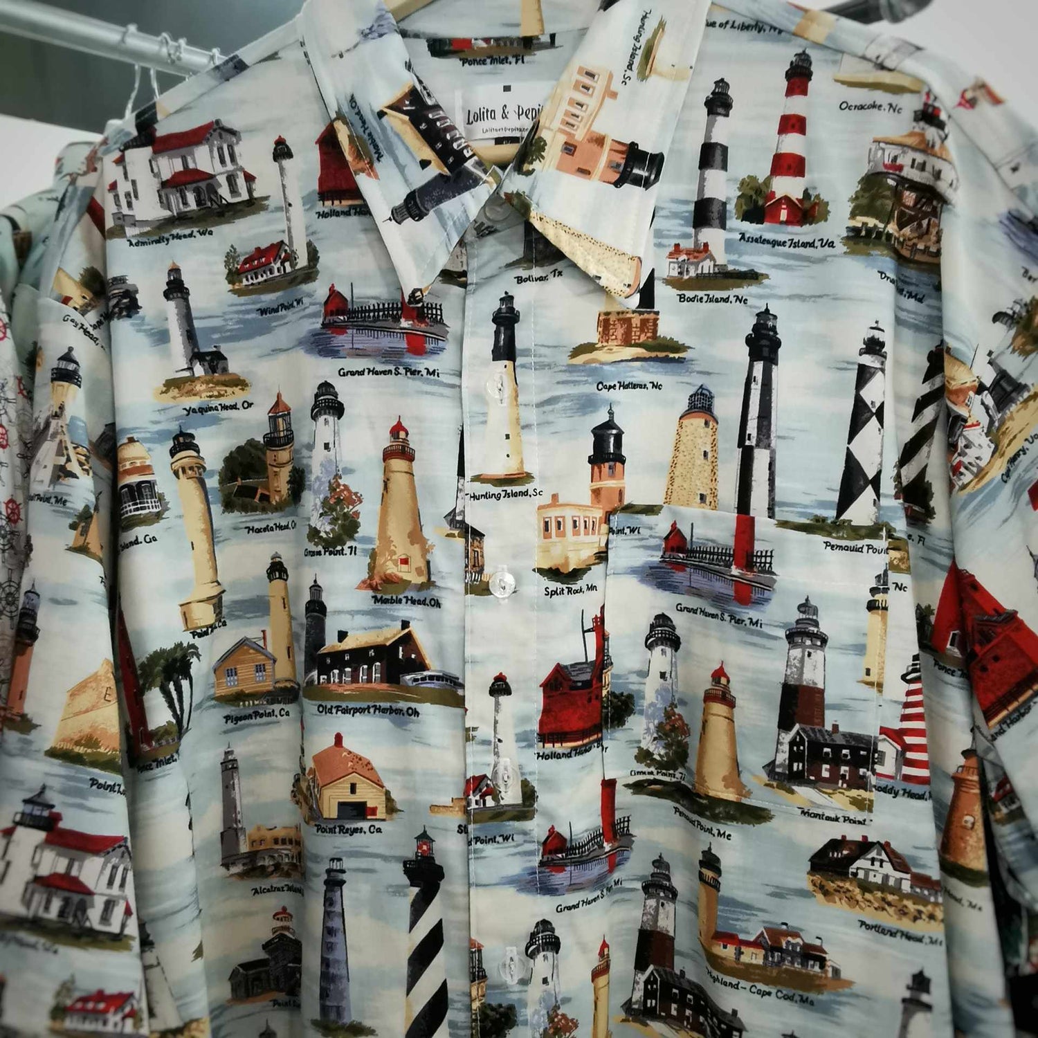 Chemise hawaienne phares