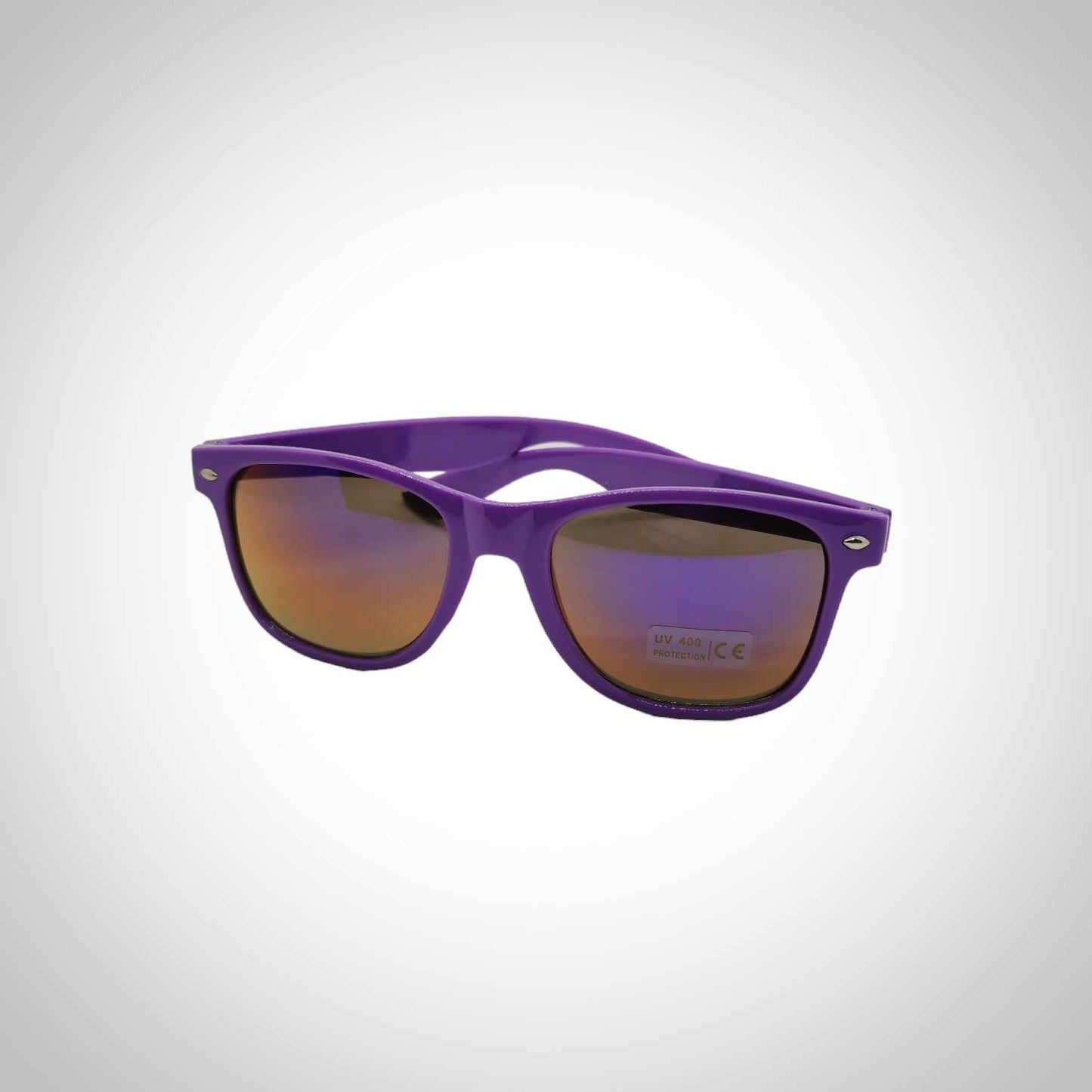Lunettes de soleil mauve années 80