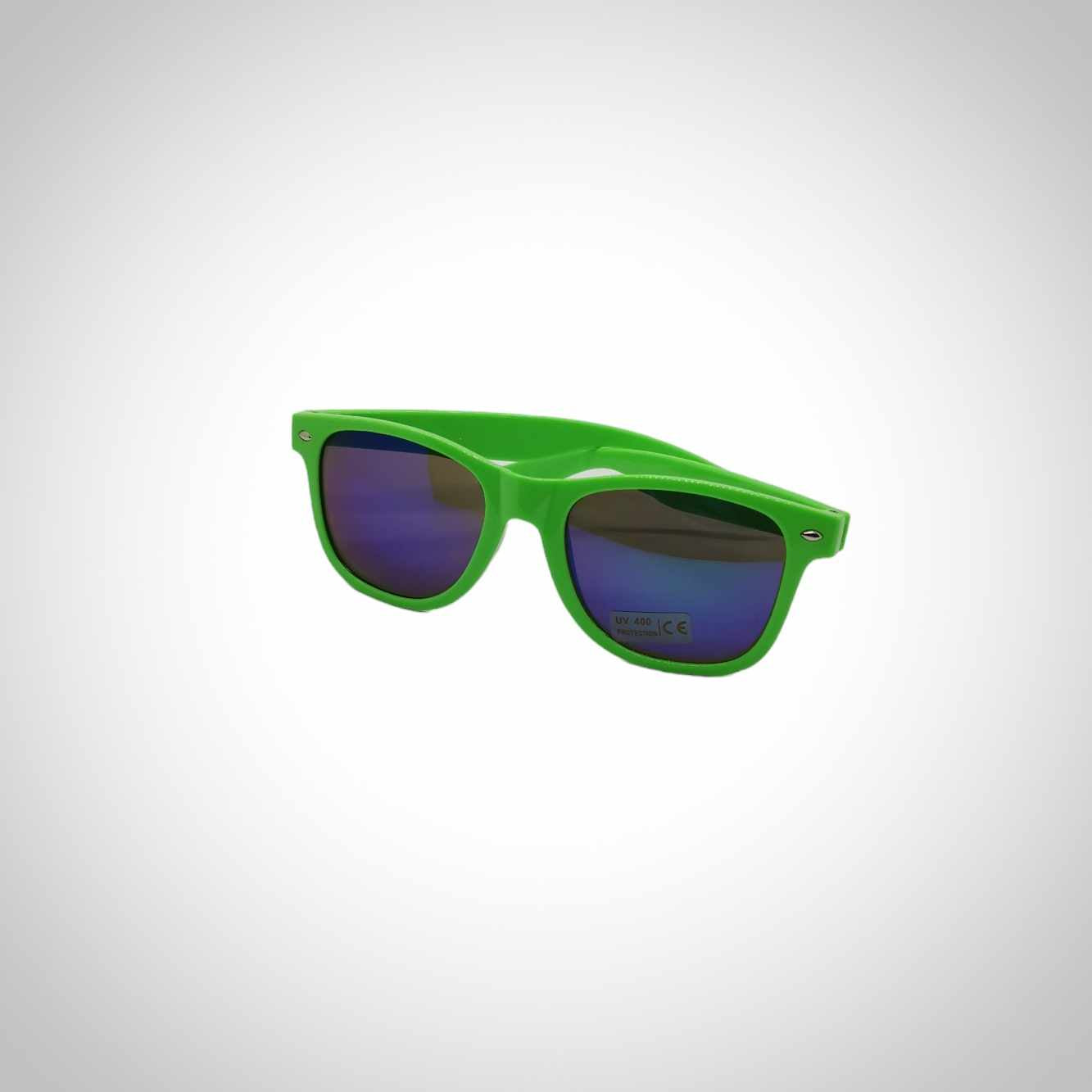 Lunettes de soleil verte années 80