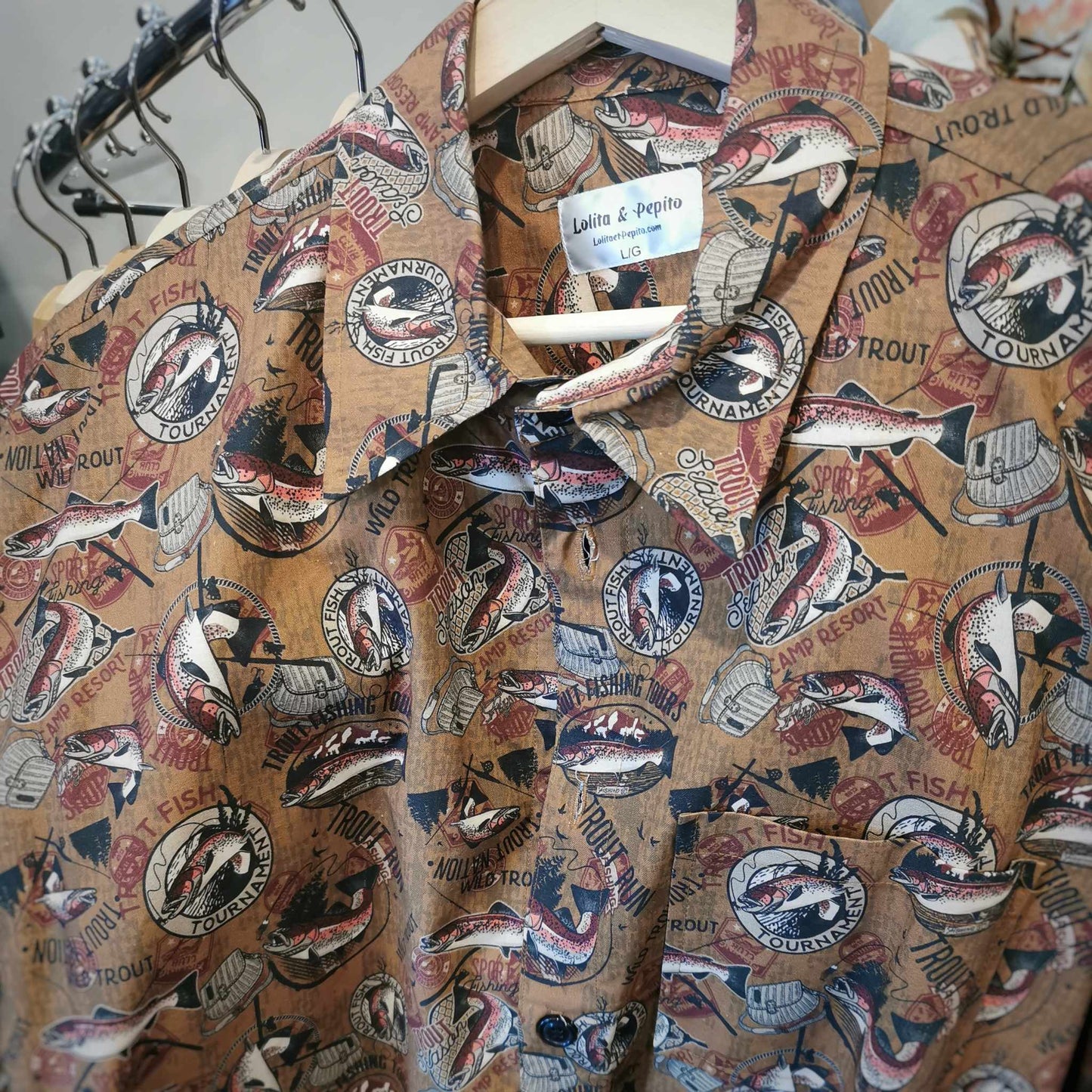 Chemise hawaienne poissons