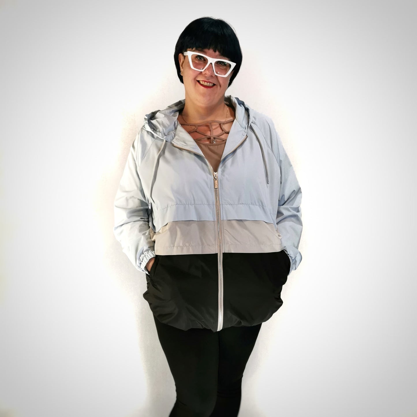 Coupe-vent de style ''oversize''