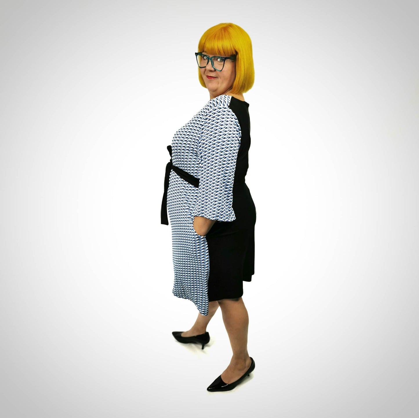 Robe à manches 3/4 Fabriquée au Québec