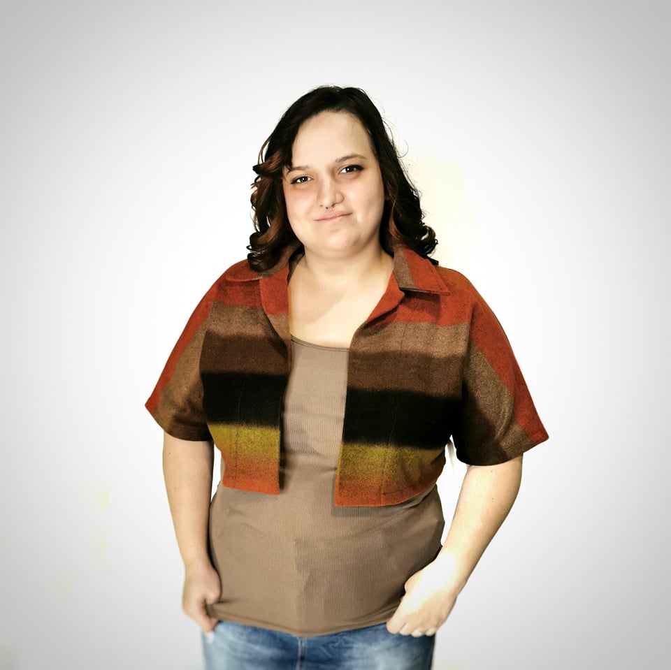 Rock'N Ronde colorful bolero Made in Quebec
