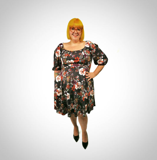 Robe à manches sexy avec poches fabriqué au Québec