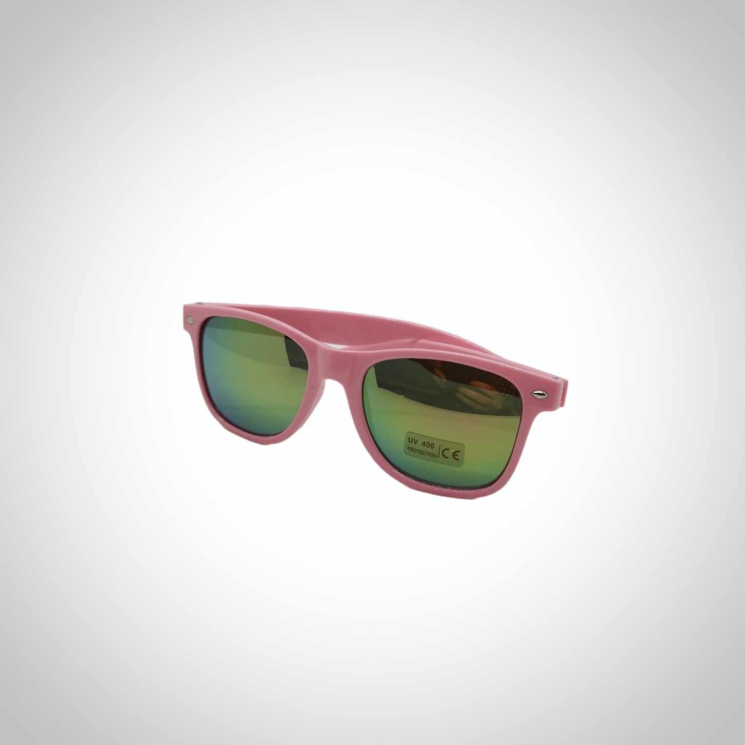 Lunettes de soleil rose années 80