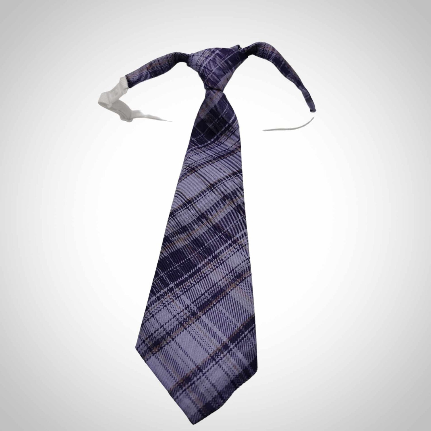 Cravatte à élastique ajustable lilas