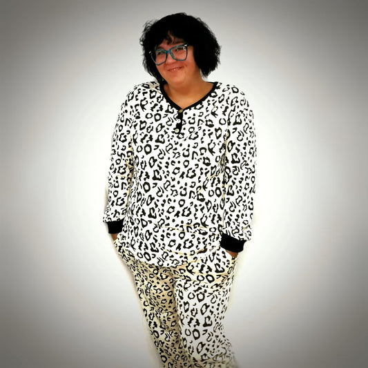 Leopard pajamas
