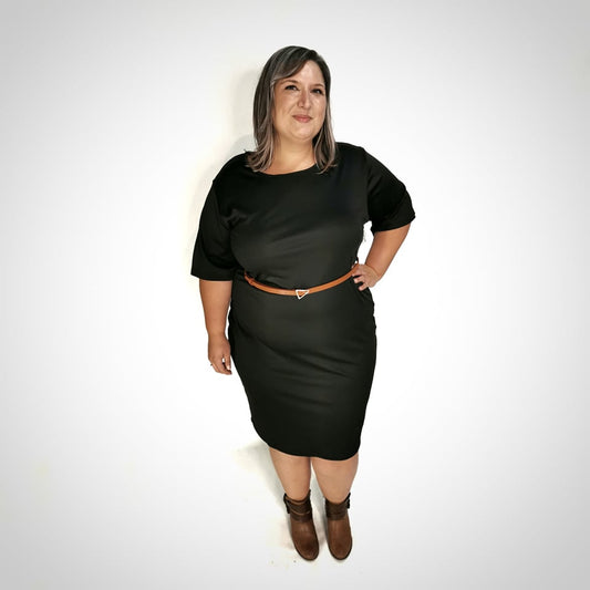 Robe avec découpe de papillon