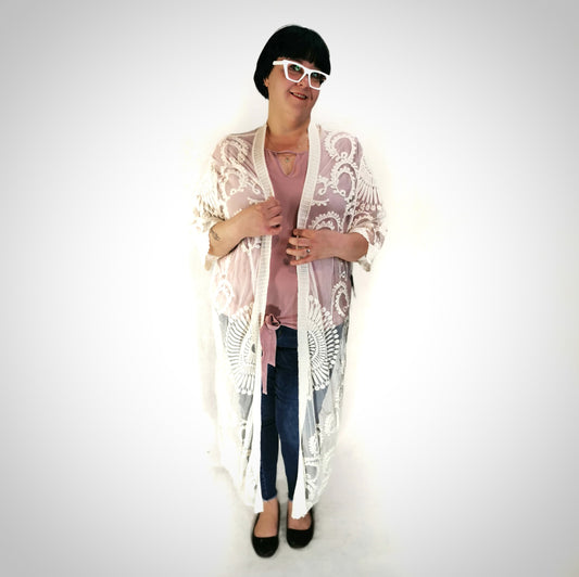 lace kimono