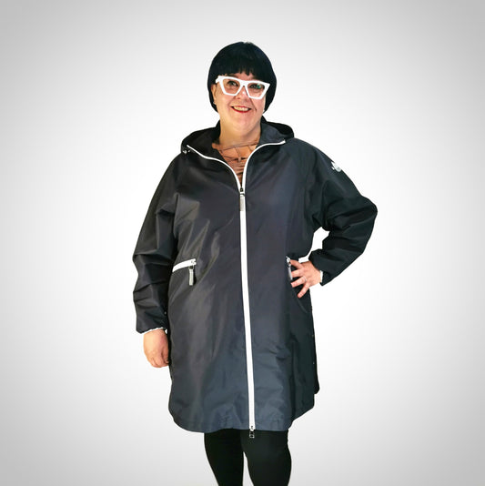 Raincoat FLOOR Navy blue MAGIC