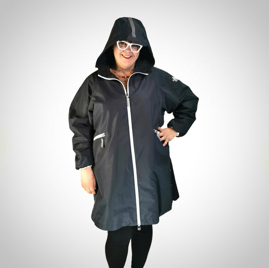 Raincoat FLOOR Navy blue MAGIC
