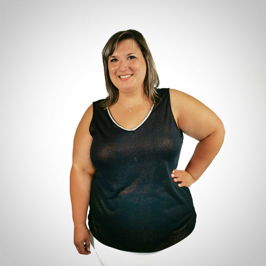 Camisole bleu marin