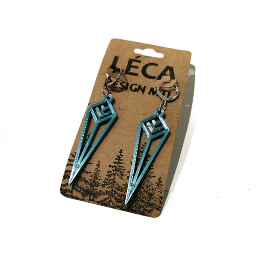 Boucles d'oreilles LÉCA Fait à Montréal!!!