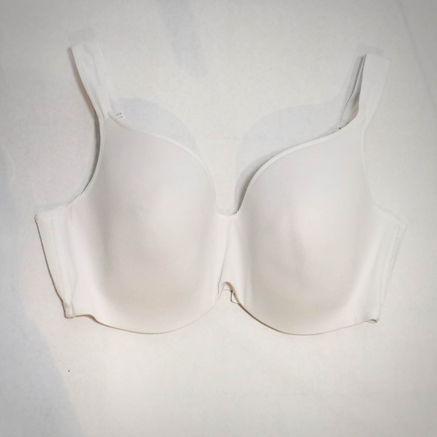 Plain white bra