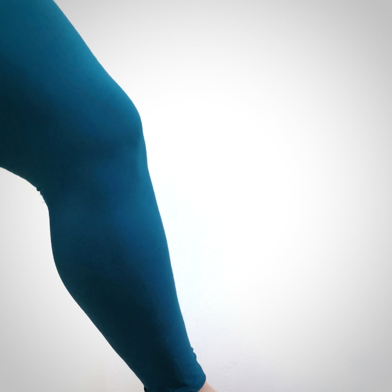 Legging uni turquoise